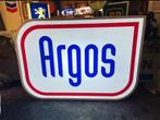 Argos benzinepomp reclame lichtbak, Verzamelen, Merken en Reclamevoorwerpen, Ophalen, Gebruikt, ., Lichtbak of (neon) lamp