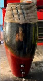 Handgemaakte vaas – Ed Meissenberg – 30 cm hoog, Overige kleuren, Aardewerk of Porselein, Ophalen of Verzenden, Zo goed als nieuw