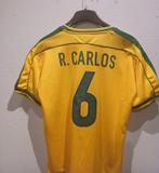 Brazilië Roberto Carlos Retro WK 1998 shirt Maat M, Maat M, Ophalen of Verzenden, Nieuw, Shirt