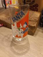 Fanta glas donald duck disney uit 1986, Verzamelen, Merken en Reclamevoorwerpen, Ophalen of Verzenden, Zo goed als nieuw, Gebruiksvoorwerp