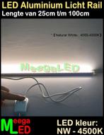 LED Profiel Rigid Strip Bar Rail 25cm SMD5630 Naturalwit 1m, Huis en Inrichting, Lampen | Overige, Ophalen of Verzenden, Nieuw