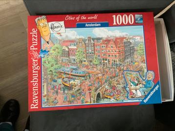 TE RAVENSBURGER LEG PUZZEL   AMSTERDAM beschikbaar voor biedingen