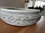 Grote ronde, stoere bloempot, Ophalen, Gebruikt, 40 cm of meer, Rond