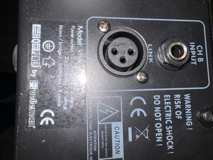 HQ VPA2350MB Eindversterker, Audio, Tv en Foto, Professionele Audio-, Tv- en Video-apparatuur, Gebruikt, Audio, Ophalen