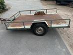 Zware enkel as aanhanger 750kg, Auto diversen, Aanhangwagen-onderdelen, Ophalen, Gebruikt