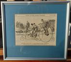 George du Maurier (1834-1896) Fietsers 1882, The Punch UK, Ophalen of Verzenden