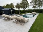 ferias ligbed ligbedden verstelbaar daybed 4 seasons outdoor, Ophalen of Verzenden, Nieuw, Aluminium, Verstelbaar