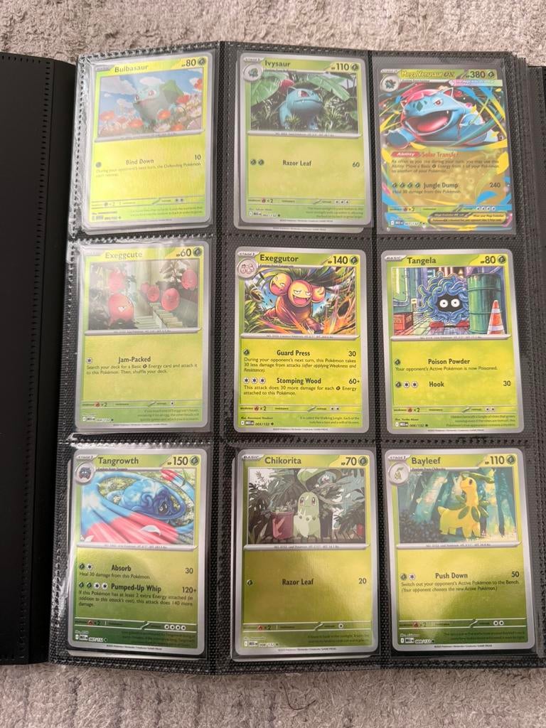 Pokemon kaarten - Mega evolution - full base set, Hobby en Vrije tijd, Verzamelkaartspellen | Pokémon, Zo goed als nieuw, Ophalen of Verzenden
