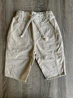Baby mt 74 - lange zomer broek - beige / kaki - 100% katoen, Ophalen of Verzenden, Zo goed als nieuw, Jongetje, Shirtje of Longsleeve