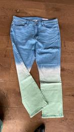 S Oliver slim jeans Betsy maat 44 ombre mint, W33 - W36 (confectie 42/44), Blauw, Ophalen of Verzenden, Zo goed als nieuw