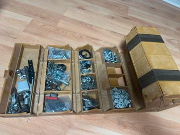 2x Vintage Rolykit - Opbergsysteem beschikbaar voor biedingen