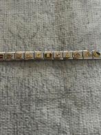 Originele Nomination armband bicolor schakels, Staal, Ophalen of Verzenden, Zo goed als nieuw, Met bedels of kralen
