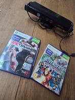 Xbox 360 kinect met 2 spellen, 2 spelers, Ophalen of Verzenden, Zo goed als nieuw