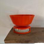 Vintage Brabantia Weegschaal - Oranje Retro, Antiek en Kunst, Ophalen
