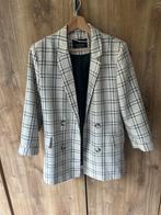 Stradivarius Jasje Beige Ruit Maat M, Maat 38/40 (M), Beige, Ophalen of Verzenden, Zo goed als nieuw