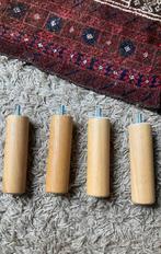 Eiken meubelpoten 15cm, Ophalen of Verzenden, Zo goed als nieuw, Minder dan 75 cm, Minder dan 150 cm