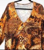Okergele tuniek/jurk van Twister maat 48 [v], Kleding | Dames, Ophalen of Verzenden, Zo goed als nieuw, Maat 46/48 (XL) of groter