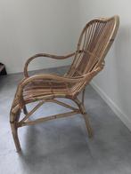 Rieten stoel, Huis en Inrichting, Stoelen, Ophalen, Gebruikt, Bruin, Riet of Rotan
