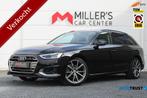 Audi A4 Avant 35 TFSI Sport ACC MASSAGE CAMERA DODEHOEK MATR, Gebruikt, 4 cilinders, A4, Zwart