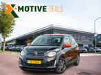 Citroen C1 1.0 VTi Airscape Feel | Cabrio | Airco | Lederen, Auto's, Voorwielaandrijving, Stof, Gebruikt, Euro 6