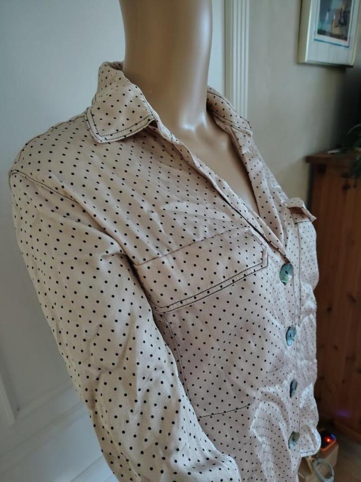 Blouse van Massimo Dutti, Kleding | Dames, Blouses en Tunieken, Zo goed als nieuw, Maat 38/40 (M), Blauw, Verzenden