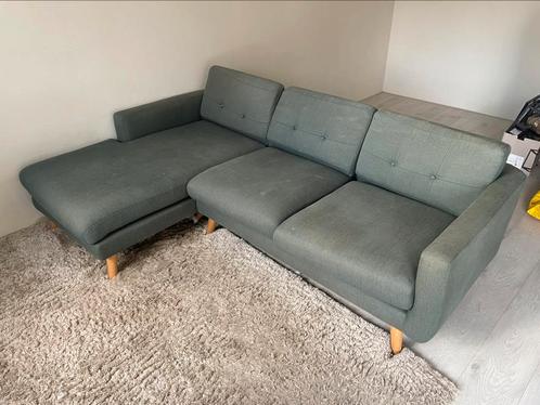 Bank groentint, Huis en Inrichting, Banken | Sofa's en Chaises Longues, Gebruikt, Ophalen of Verzenden