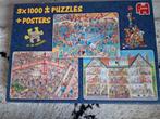 Complete  jan van haasteren  puzzels, Ophalen of Verzenden, 500 t/m 1500 stukjes, Zo goed als nieuw