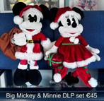 Disney BIG Mickey & Minnie Mouse Pluche kerst vatiant DLP, Verzamelen, Ophalen, Mickey Mouse, Zo goed als nieuw, Knuffel