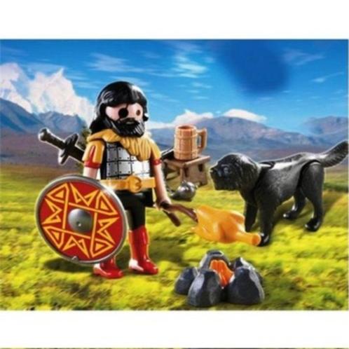 Playmobil (4769) Barbaar met kampvuur en hond, Kinderen en Baby's, Speelgoed | Playmobil, Zo goed als nieuw, Complete set, Ophalen of Verzenden