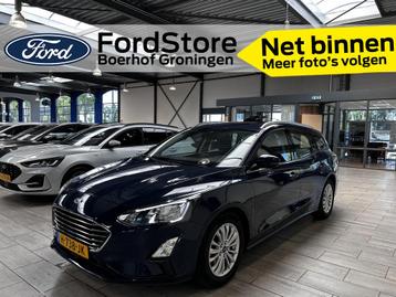 Ford FOCUS Wagon EcoBoost 125pk Titanium | Clima | Cruise |  beschikbaar voor biedingen