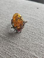 Vintage Gouden Ring, Gebruikt, Ophalen of Verzenden, Dame, Goud