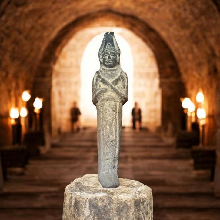 Oud Egyptisch Ushabti Beeldje, Antiek en Kunst, Kunst | Beelden en Houtsnijwerken, Ophalen of Verzenden