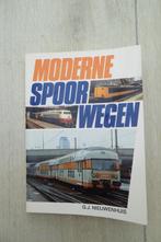 Prachtig treinen boek : Moderne spoorwegen G.J. Nieuwenhuis, Ophalen of Verzenden, Zo goed als nieuw, Trein, Boek of Tijdschrift