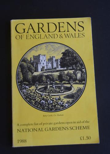 Gardens of England & Wales - Tuinen Verenigd Koninkrijk UK beschikbaar voor biedingen