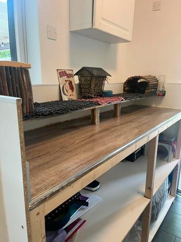 Zelfbouw hok cavia’s beschikbaar voor biedingen