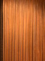 Gordijnen geel velours, Huis en Inrichting, Ophalen of Verzenden, Zo goed als nieuw, 200 cm of meer