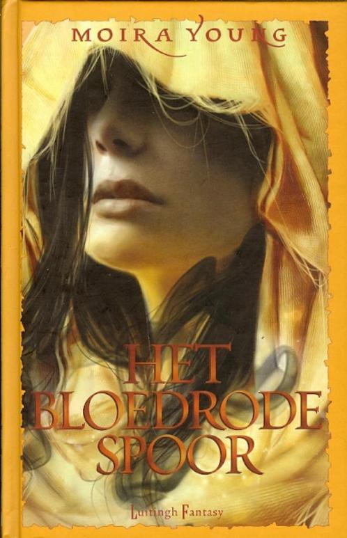 Moira Young - Het bloedrode spoor, Boeken, Fantasy, Zo goed als nieuw, Ophalen of Verzenden