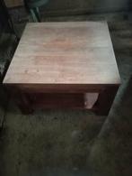 Grote vierkante Salon tafel, Huis en Inrichting, Tafels | Salontafels, Gebruikt, 100 tot 150 cm, Minder dan 50 cm, Rechthoekig