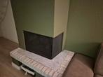 Spatscherm openhaard, Huis en Inrichting, Haarden, Ophalen, Gebruikt, Inbouwhaard, Houthaard