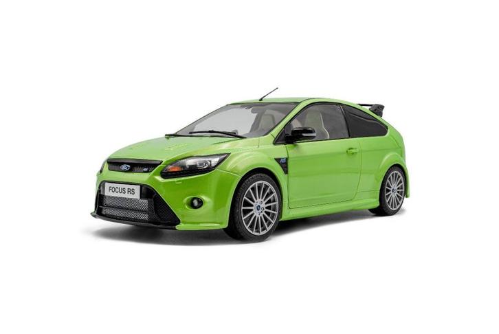 1:18 Ford Focus RS MK2 Ultimate  – 2009 – Groen metallic, Hobby en Vrije tijd, Modelauto's | 1:18, Nieuw, Auto, Solido, Ophalen of Verzenden