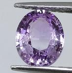 Natuurlijke paarse saffier - 0.93 ct - incl. Certificaat, Ophalen of Verzenden, Nieuw