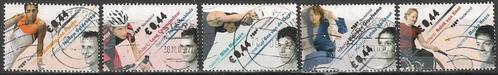 Sporttop serie 2664 - 2668 O. ADV. no.15 D., Postzegels en Munten, Postzegels | Nederland, Gestempeld, Na 1940, Verzenden