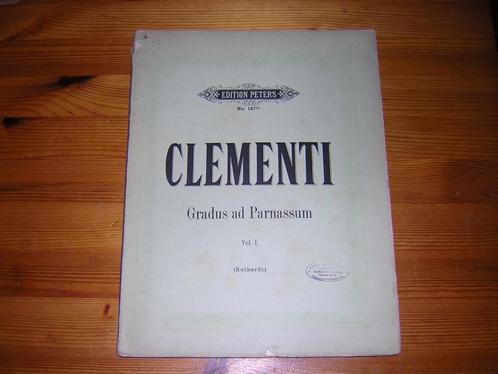 Clementi - gradus ad parnassum / sonatinen / sonaten, Muziek en Instrumenten, Bladmuziek, Gebruikt, Artiest of Componist, Klassiek