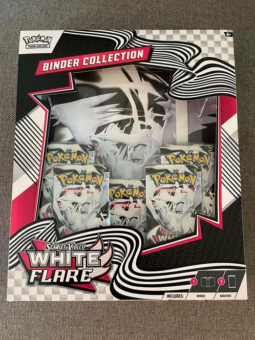 Pokémon - White Flare & Black Bolt - Binder Collection, Hobby en Vrije tijd, Verzamelkaartspellen | Pokémon, Nieuw, Boosterbox