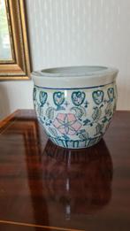 Oosterse Bloem/plantpot, Rond, Ophalen of Verzenden, Zo goed als nieuw, Minder dan 25 cm