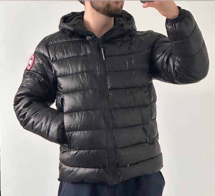 Canada Goose Puffer Jas, Kleding | Heren, Jassen | Winter, Zo goed als nieuw, Maat 52/54 (L), Zwart, Ophalen of Verzenden