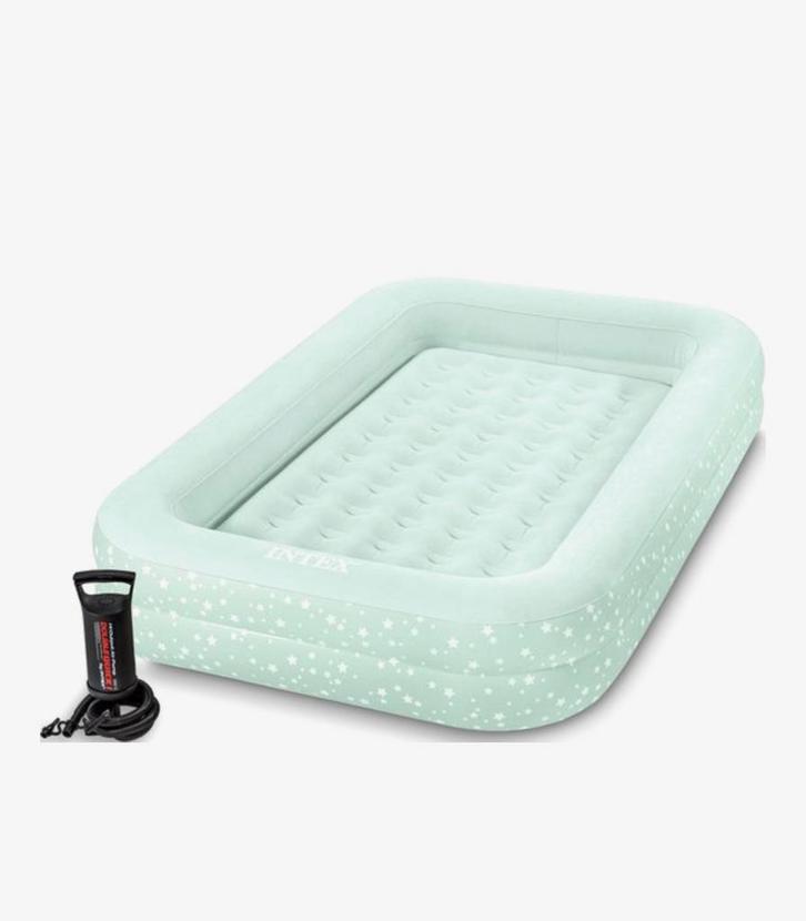 Logeerbed / luchtbed kinderen tot 100 cm lengte, Caravans en Kamperen, Luchtbedden, Zo goed als nieuw, 1-persoons, Ophalen of Verzenden