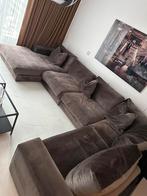 Grote U-Bank met Loungegedeelte Links, Huis en Inrichting, Banken | Bankstellen, Ophalen, Gebruikt, Hoekbank, 300 cm of meer