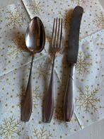 Verzilverd bestek mes vork lepel, Antiek en Kunst, Antiek | Bestek, Ophalen of Verzenden