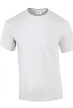 150 T.shirts Merk Gildan Ultra wit, Kleding | Heren, T-shirts, Nieuw, Ophalen of Verzenden, Wit, Overige maten